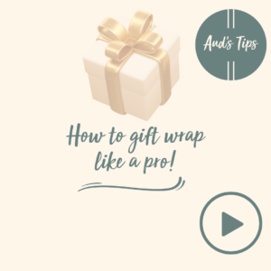 Auds Tips - How to Gift Wrap Like a Pro