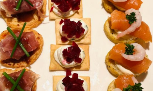 Canapés & Fizz