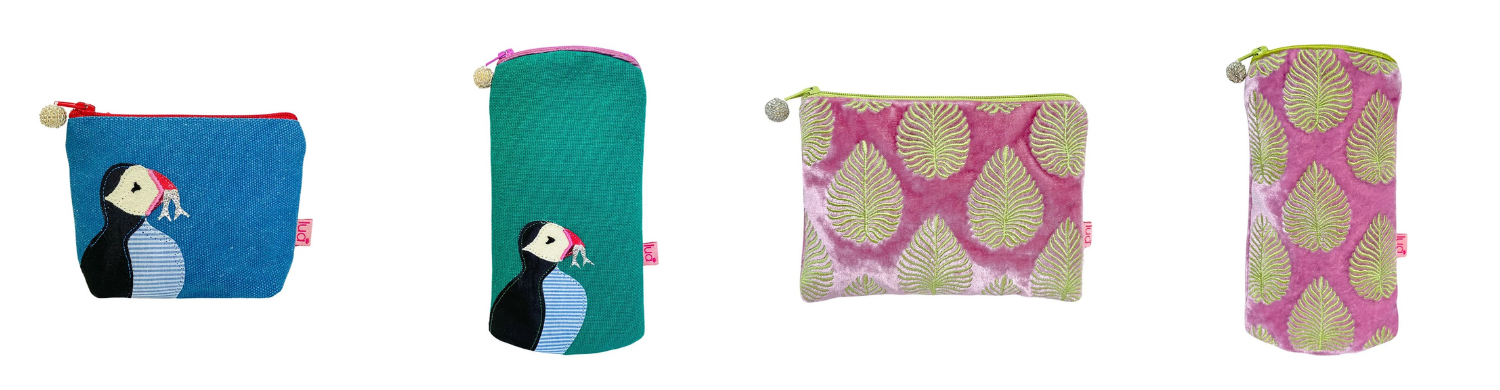 April gift ideas, purses and glasses cases