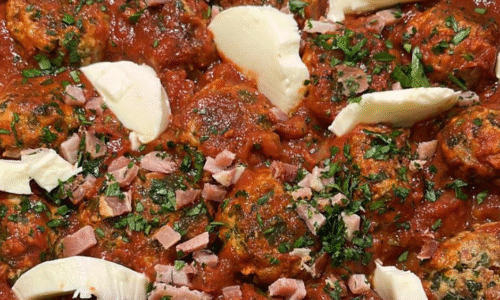 Pork & Chorizo Meatballs in Rich Tomato Sauce | Aud’s Kitchen Recipe