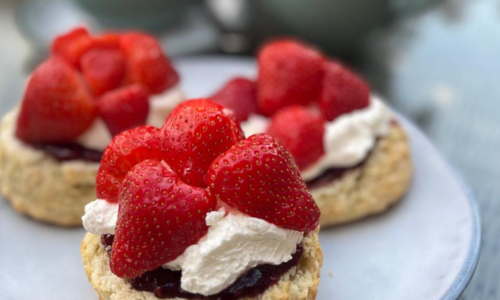 Afternoon Tea Fruit Scones Recipe | Aud’s Kitchen