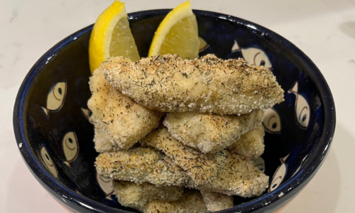 Crispy Fish Goujons with Homemade Tartare Sauce | Aud’s Kitchen
