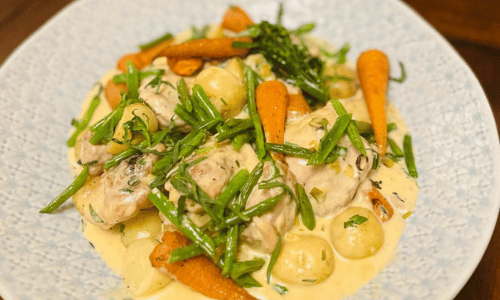 Creamy Chicken & Tarragon Casserole