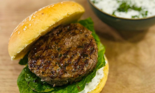 Lamb and Cumin Burgers